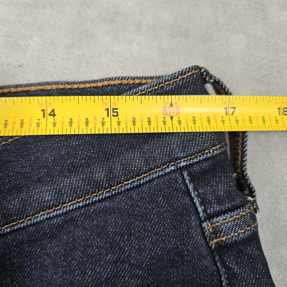 J.Crew Stovepipe Jeans Straight Leg Women's Size 31 Denim Blue Signature Stretch - Picture 10 of 16